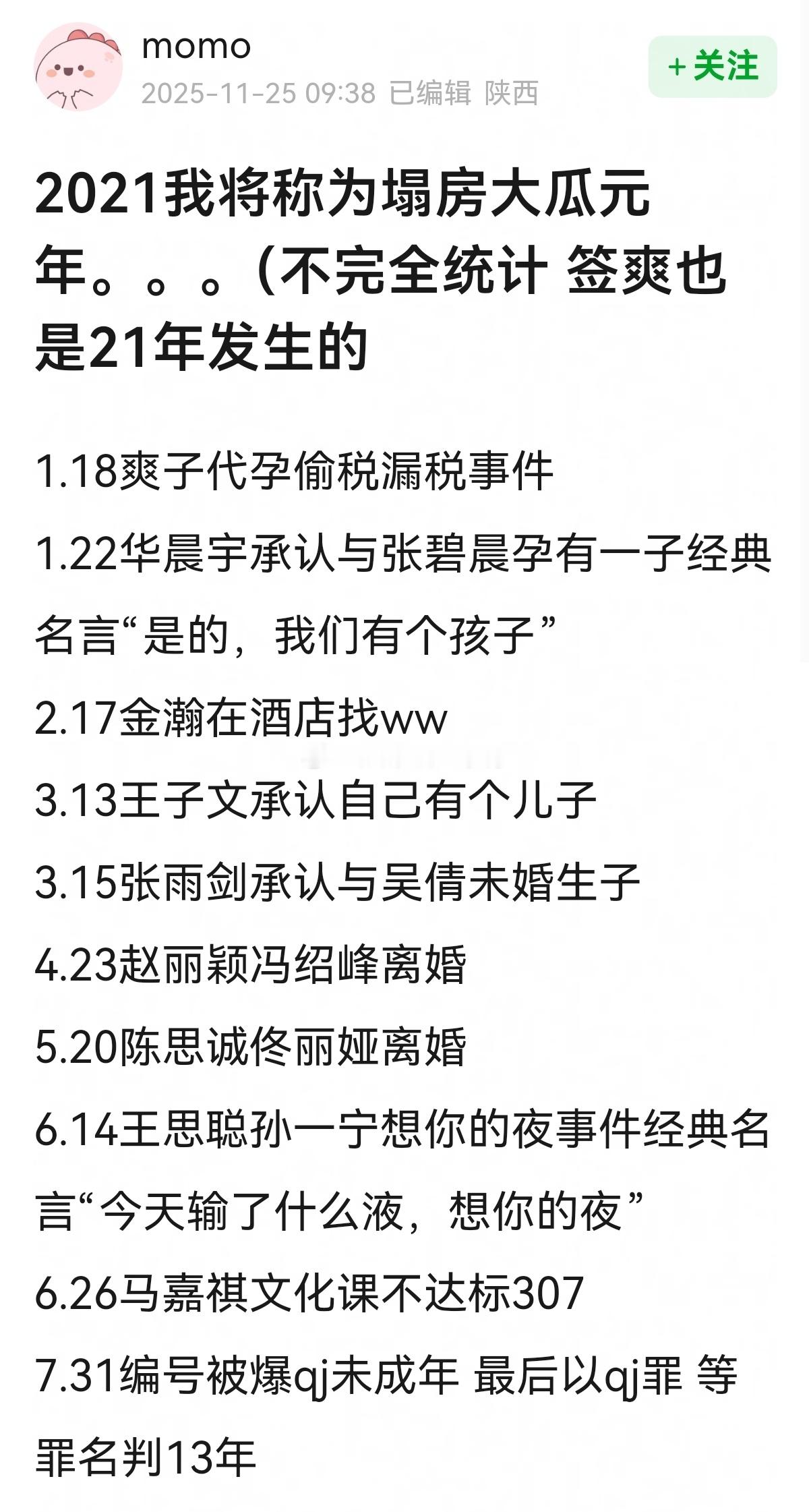 这些瓜居然都是同一年的，好精彩热闹的2021年~🍉🍉