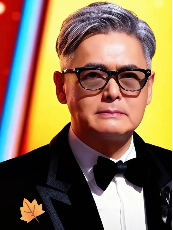 相由心生不是没道理的70岁的发哥领奖状态直接杀疯了！头发虽已全白，身材也