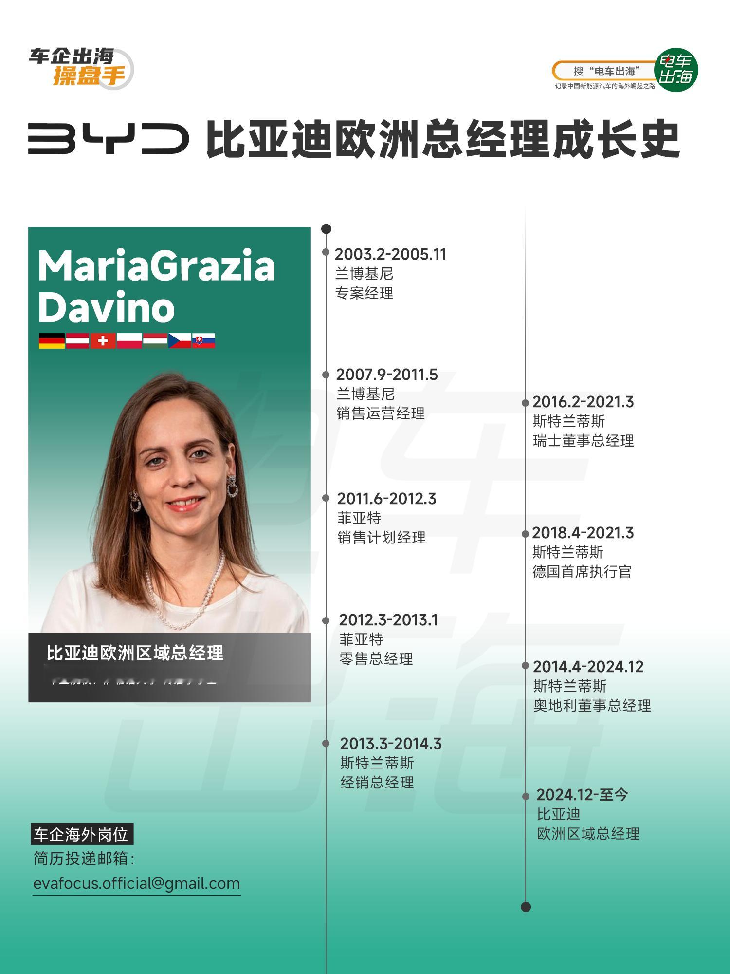 梳理了比亚迪海外重点区域的高管履历，给大家看看比亚迪在全球化扩张中是如何招兵买马