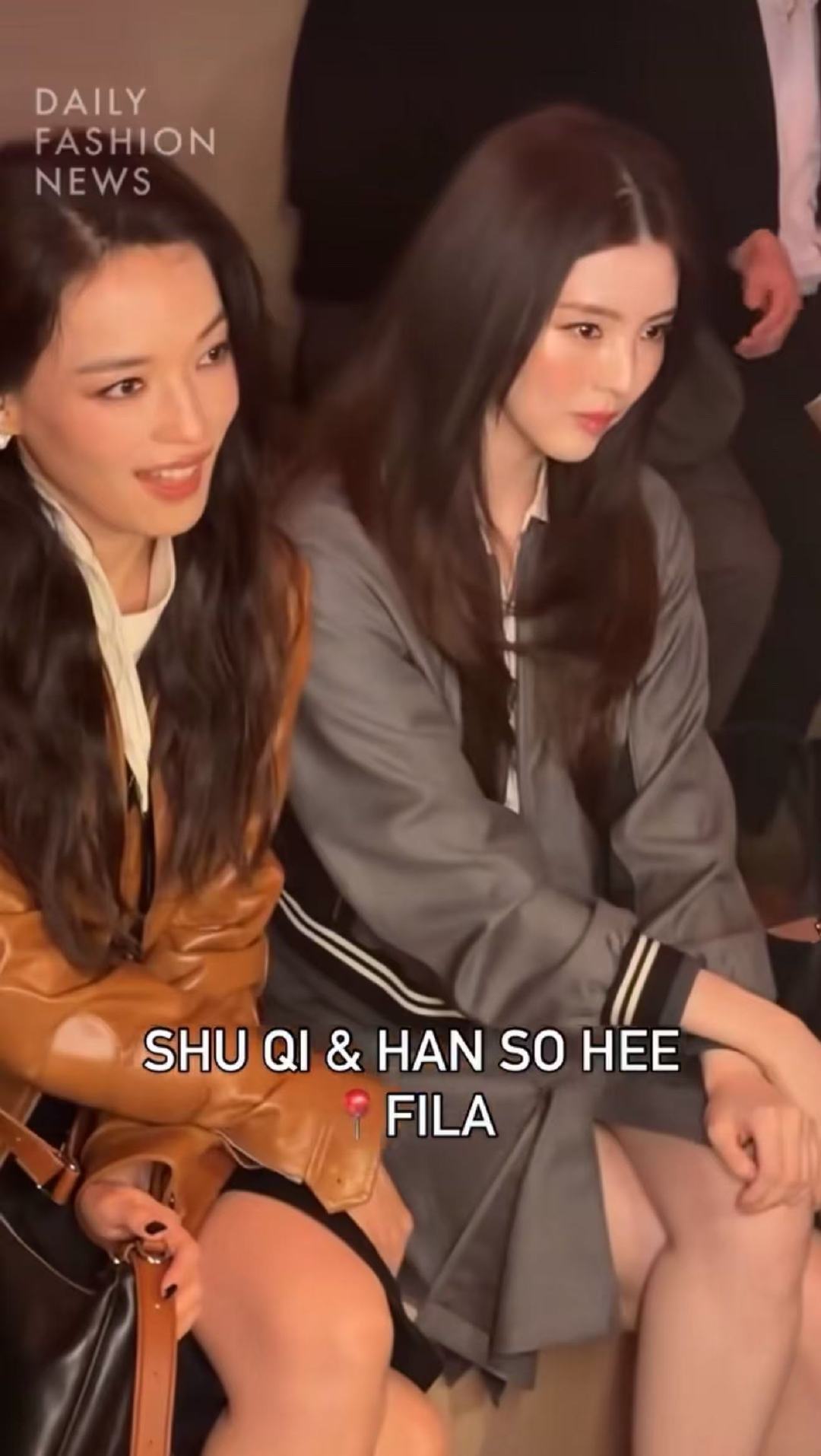 舒淇韩素希米兰同框舒淇韩素希好美的两张脸舒淇韩素希好美的两张脸