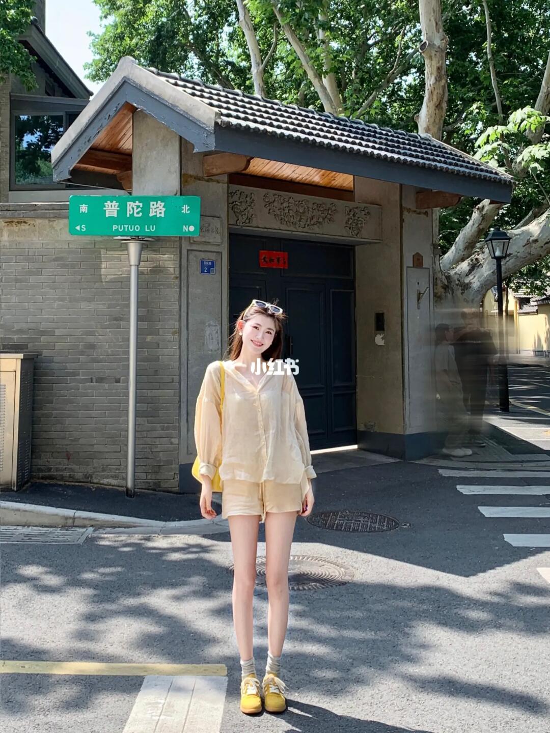 舒服通勤的亚麻套装～
