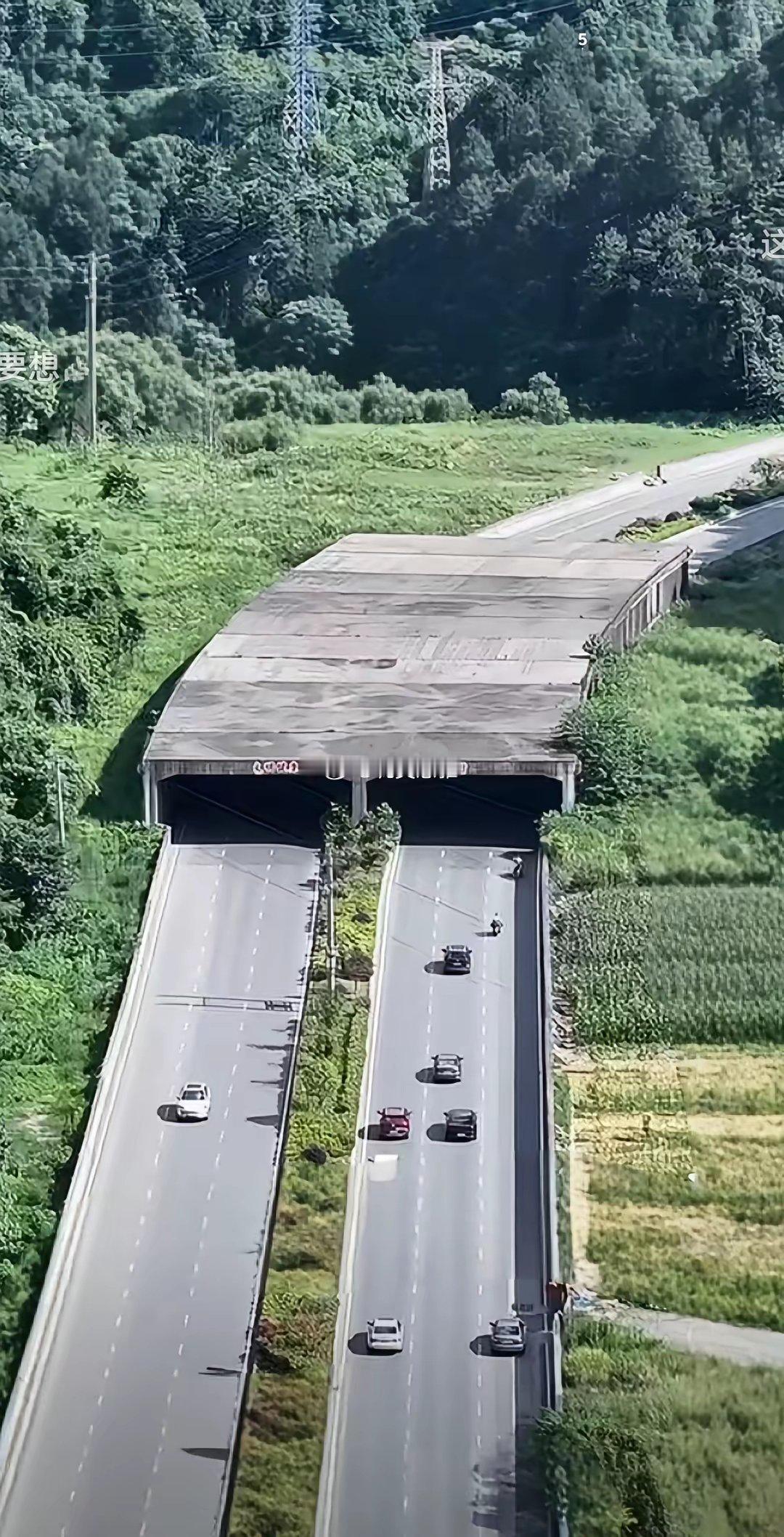 国内最奇怪的一条隧道好好的一条双向六车道的公路它为什么要斥巨资加个几百米的隧道上