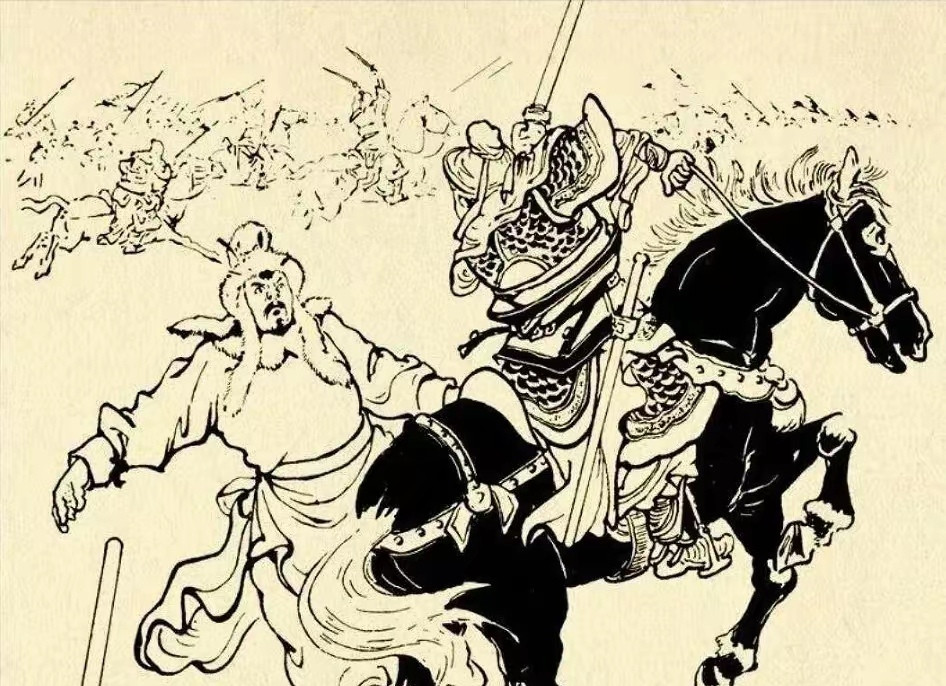 金兵进犯藕塘关，总兵金节摆酒招待。此时金兵来犯，金节劝牛皋少饮酒，牛皋说道：我吃十分酒，就有十分力。