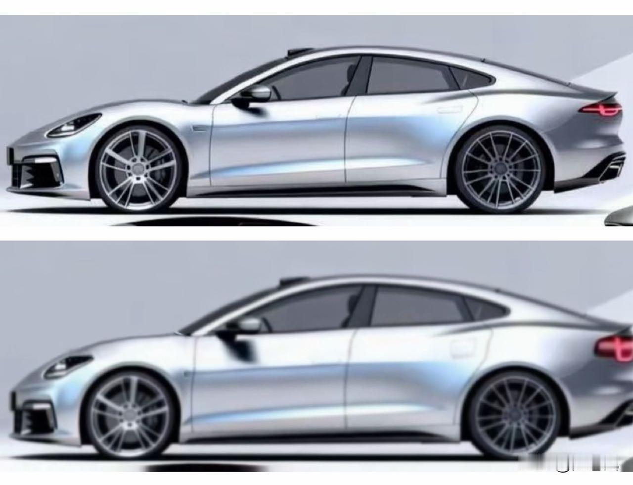 方程豹镁9想象图。下图怕是比亚迪大汉的。内部消息说第一张图五成相似。帅是帅。