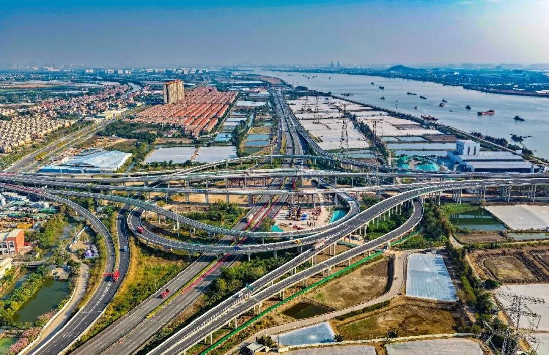 官宣！2025年12月31日，狮子洋通道与广中江高速衔接段3座旧桥拆除完工，为后