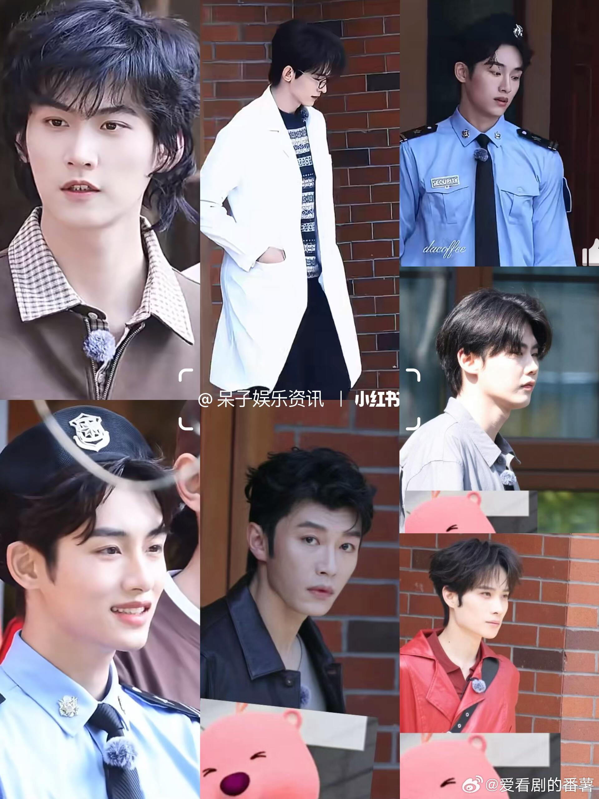 《风华合伙人》今日艺人录制路透🈶🍠常驻嘉宾：周柯宇、董思成、井胧、沙一汀、代