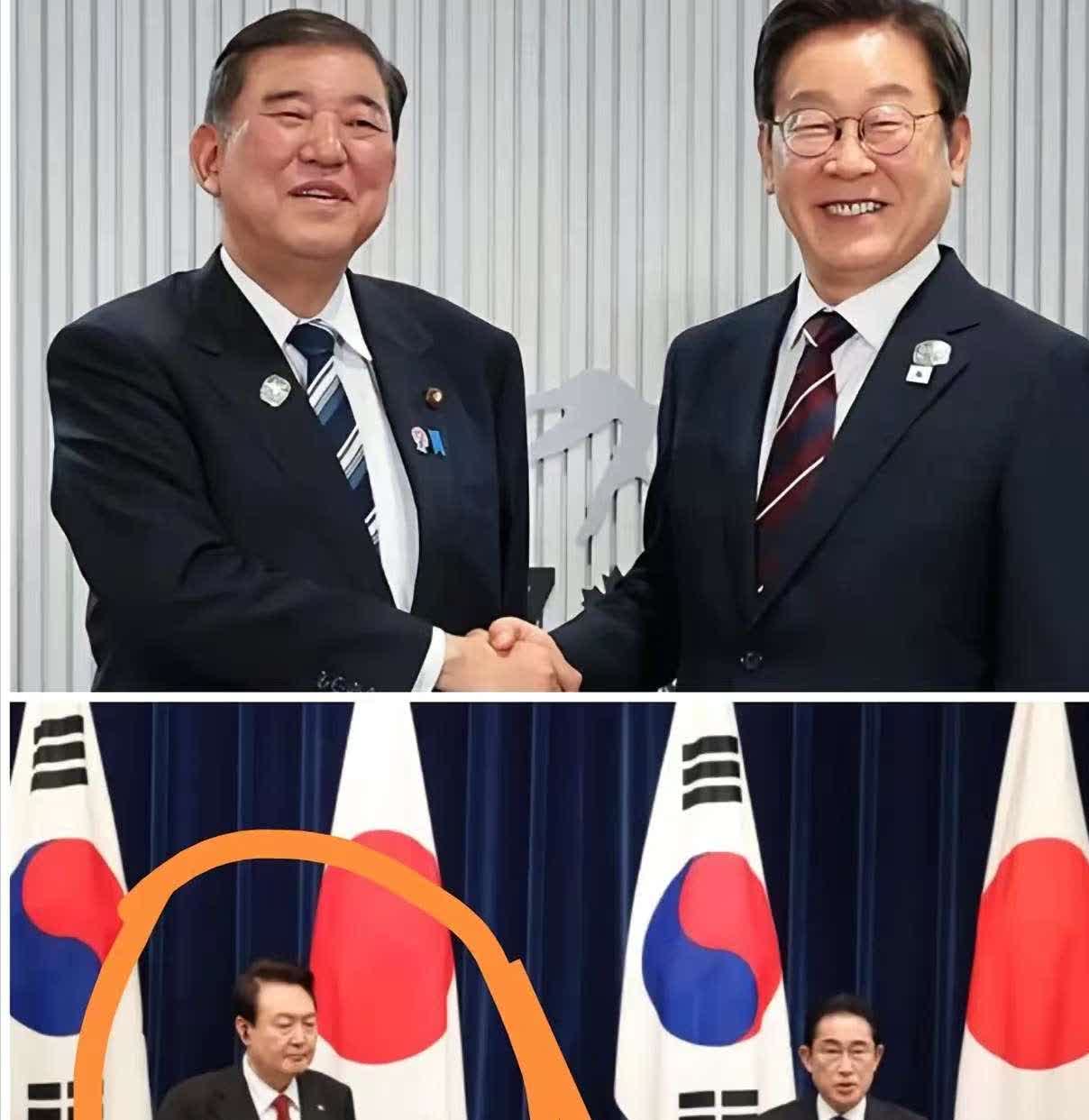 这次李在明拜访日本，和之前尹锡悦有些明显不同。尹锡悦去日本，就好像去宗主