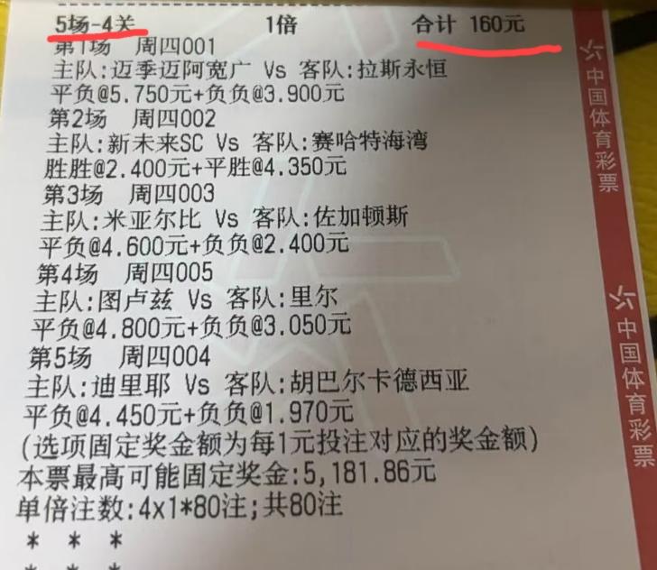 周四猜“半全场胜平负”的一张彩票，大家觉得这几个竞猜结果跟你的想法吻合不？看了