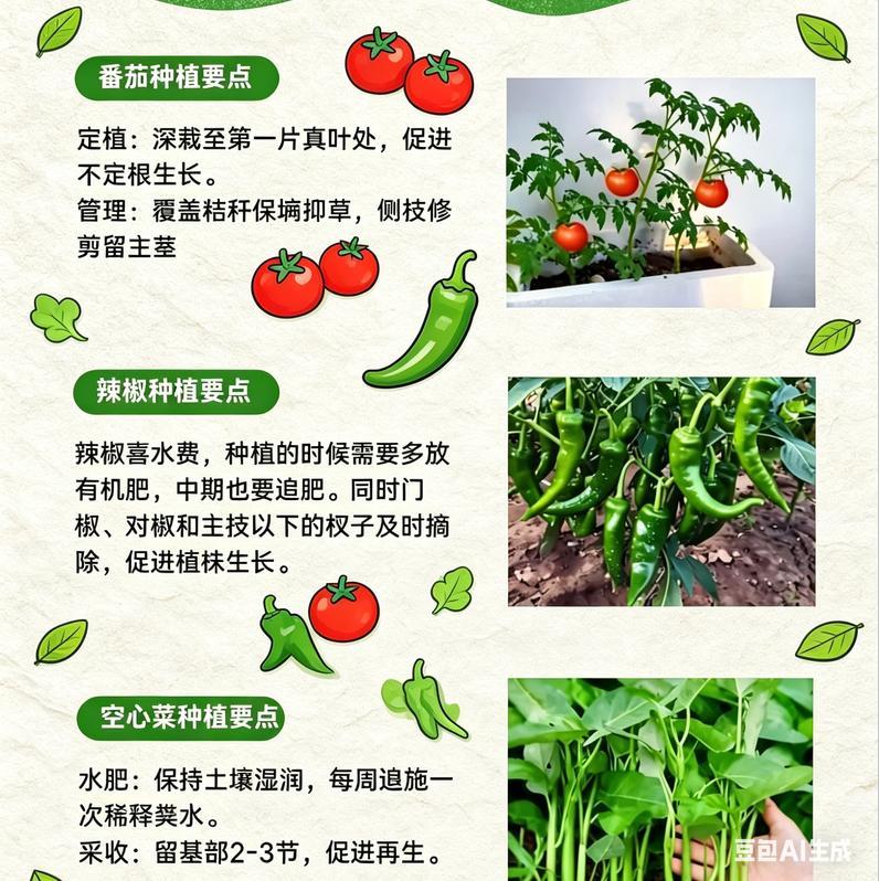 番茄、辣椒、空心菜：3种家常菜，种好记住这些“死穴”你是不是也遇到过：番茄裂果