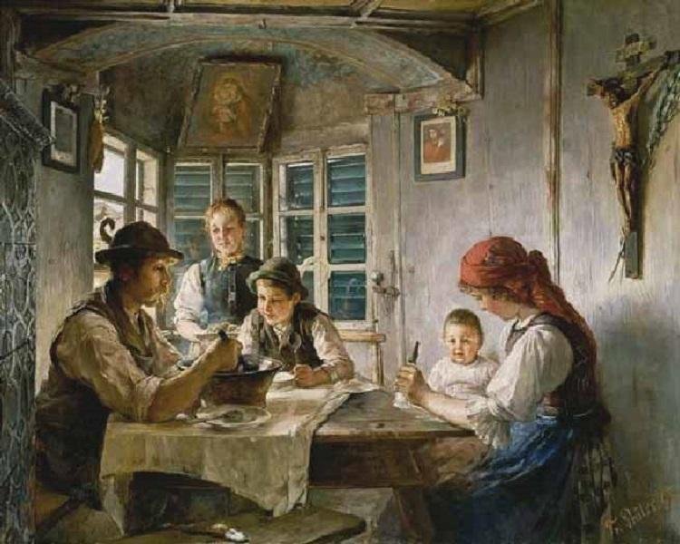 德国艺术家弗里德里希·安东·奥托·普罗斯油画作品欣赏遇见艺术遇见美好原创