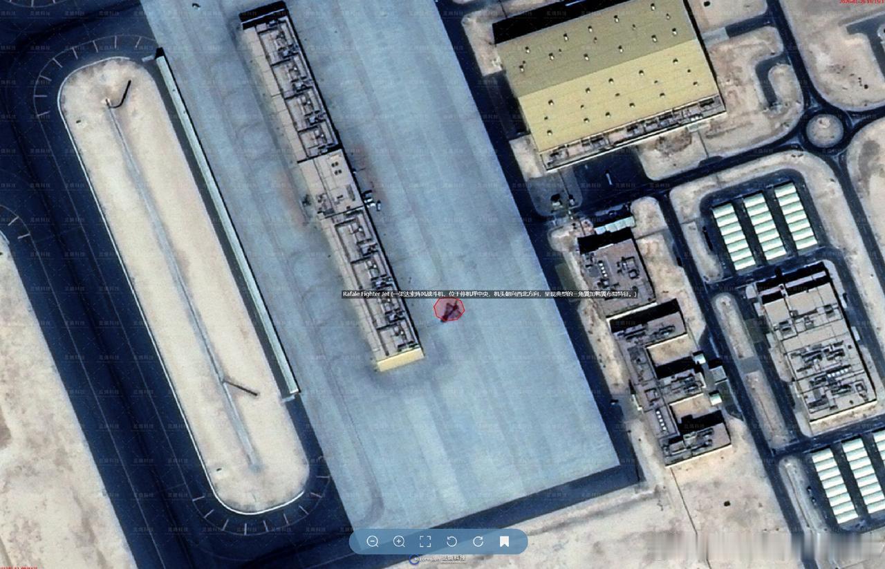 一颗中国卫星突然发现了12架美国F-15E战斗机出现在卡塔尔杜汉基地。另外