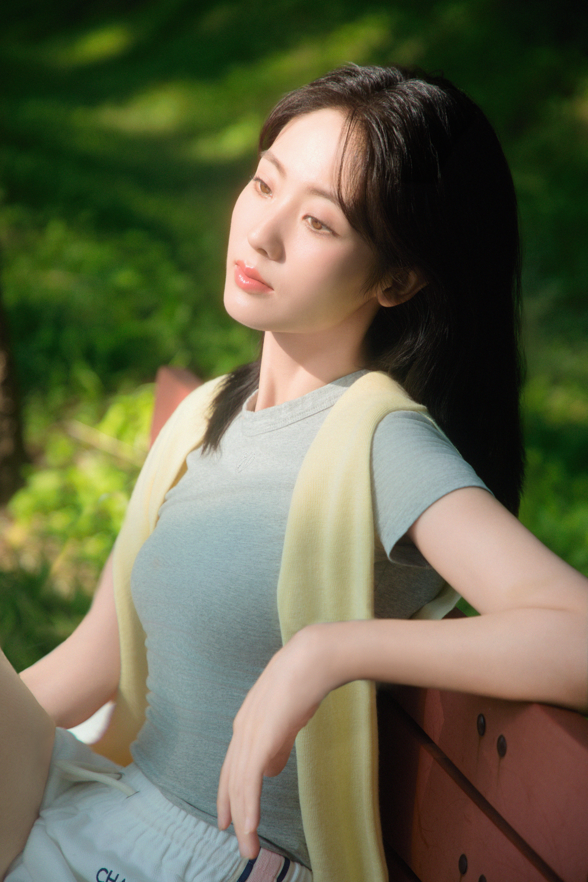 邢菲，秋日小清新穿搭​​​