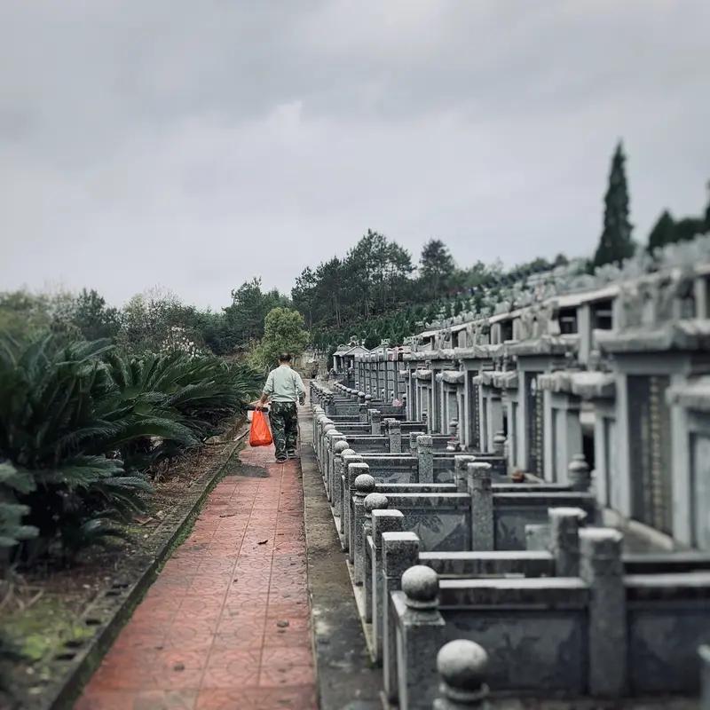 洛阳00后女孩留学回国当职业扫墓人，每天鞠躬上百次，月薪4000多元，称独自在山