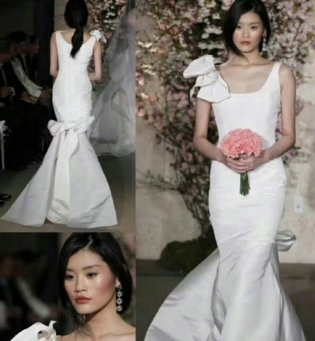 才知道奚梦瑶嫁入豪门居然没办婚礼，她穿婚纱一定很好看