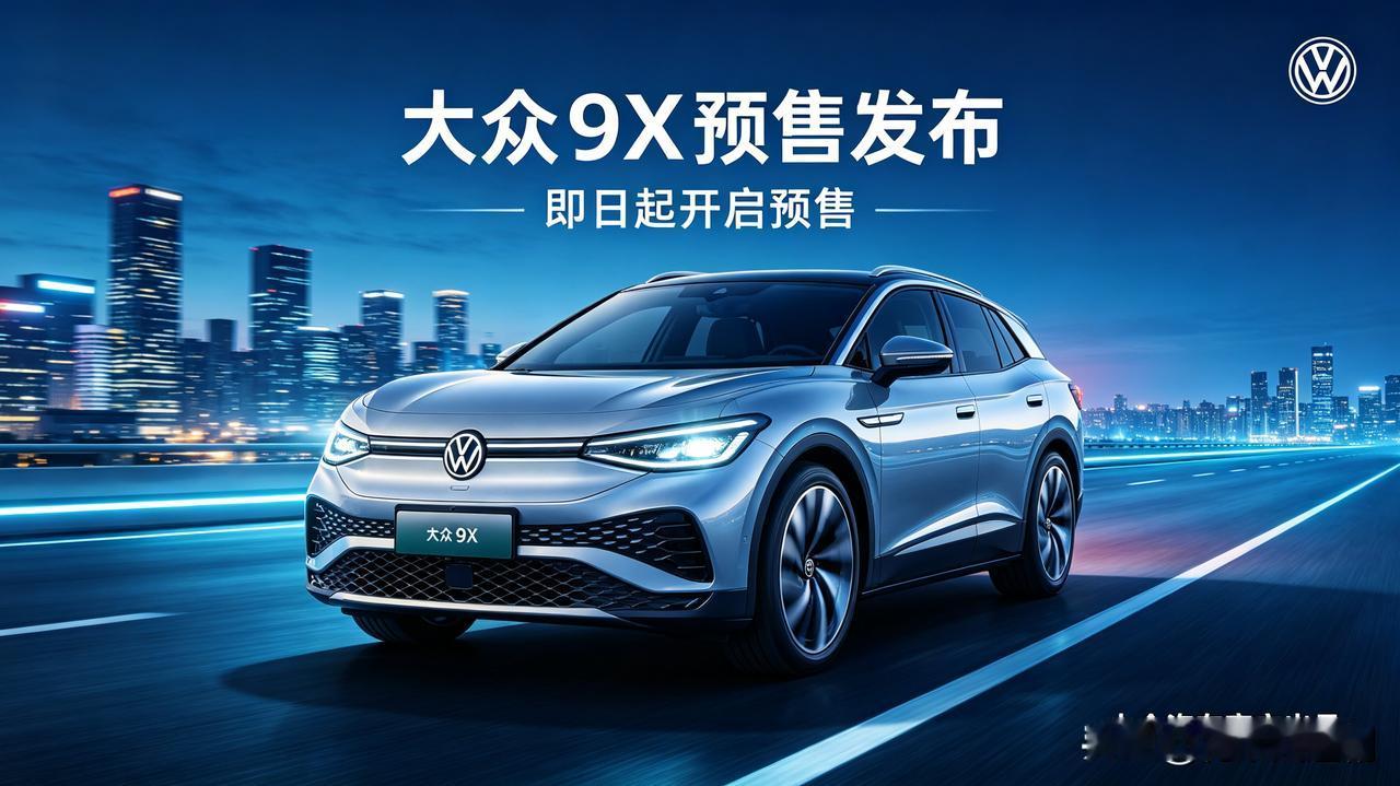 2026年4月20日，大众9X预售发布话题全网引爆。3月30日，上汽大众在深圳