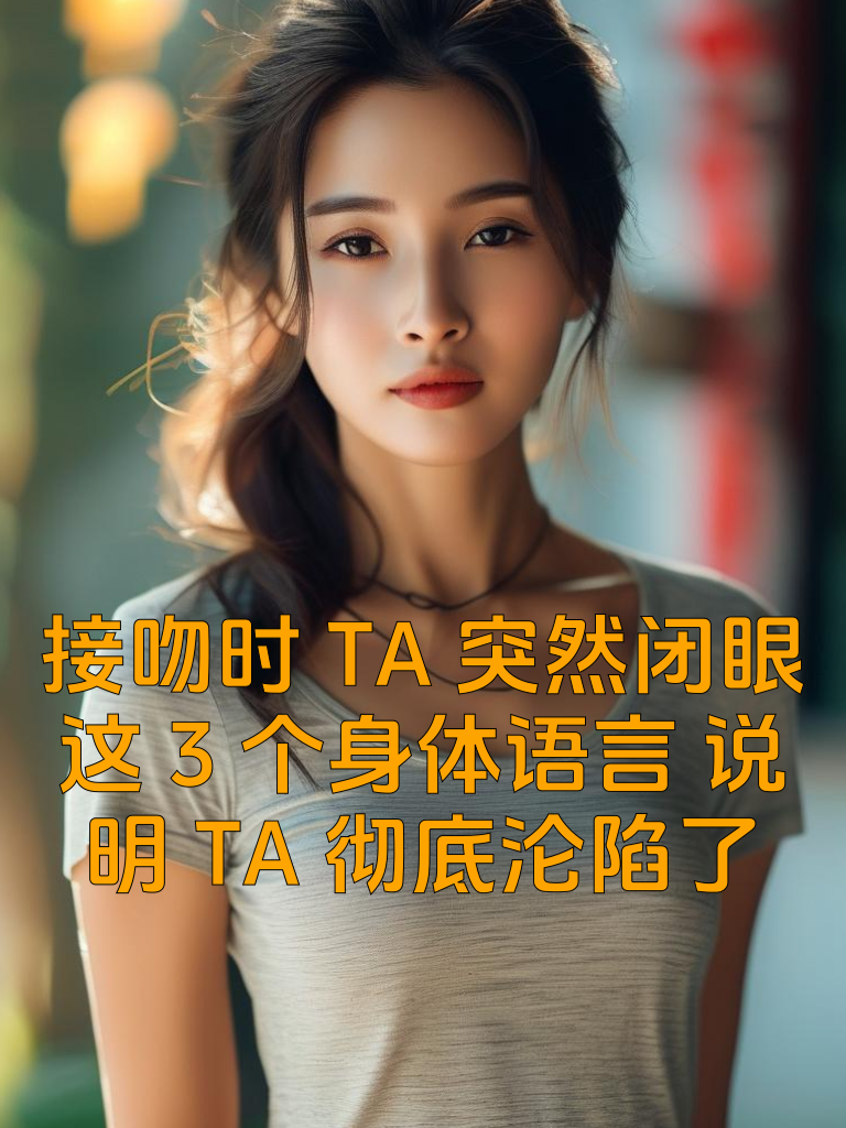 接吻时TA突然闭眼？这3个身体语言，说明TA彻底沦陷了