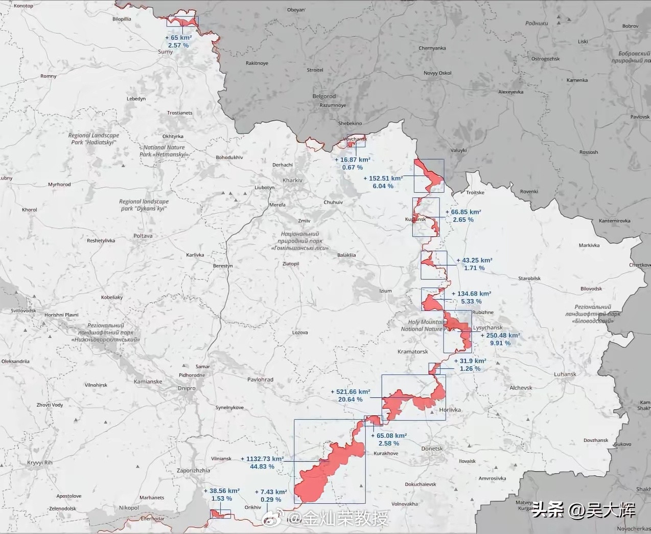 过去半年，俄乌冲突的情况。