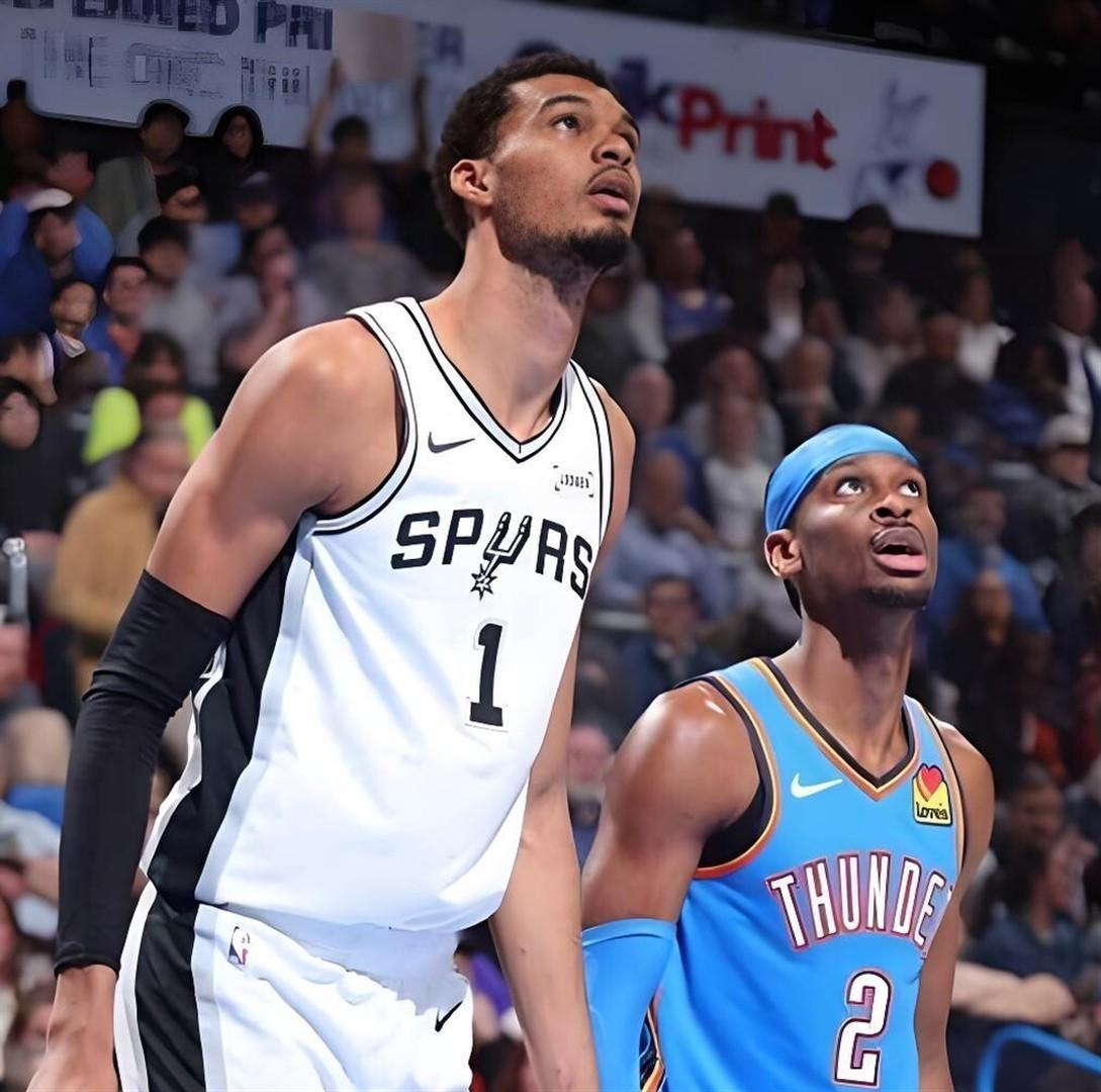 已经没有悬念了！本赛季MVP提前确定！1.文班亚马：80%2.亚历山大：20