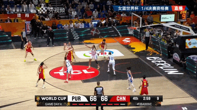 不要两分要三分，这就是世界级球员！中国女篮vs波多黎各女篮​​​中国女篮[超话