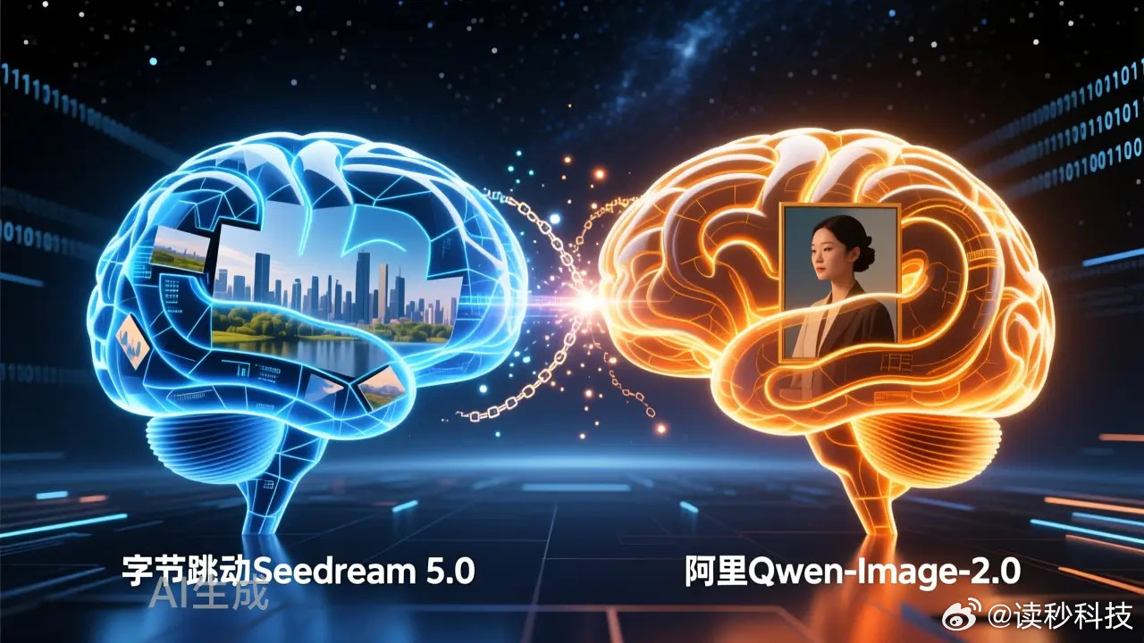 【阿里字节同日发布AI生图新模型】2月10日，中国两大科技巨头阿里巴巴和字节跳动