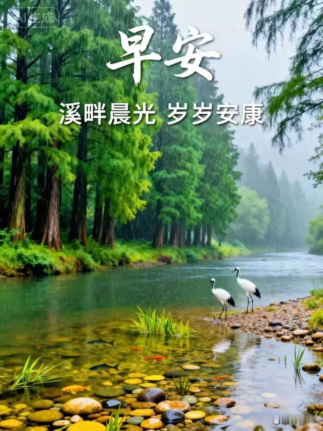 新晨携好运而来，心怀暖意，日子向阳而生，早安。