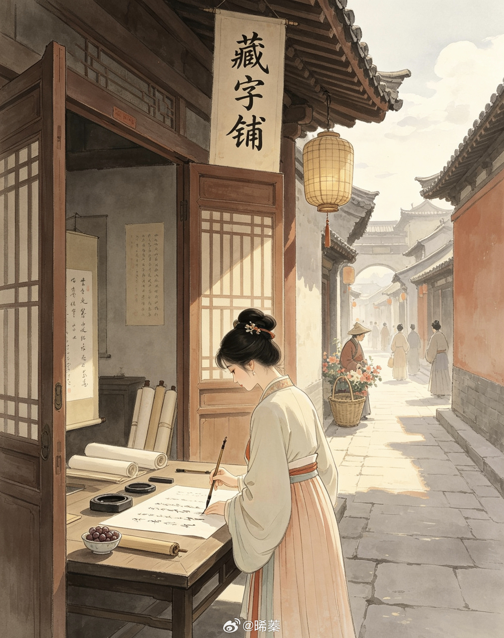 微小说大赛✨烟火剧场《笺上长安，