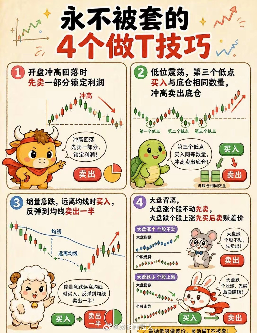 做T不被套：4个实用技巧