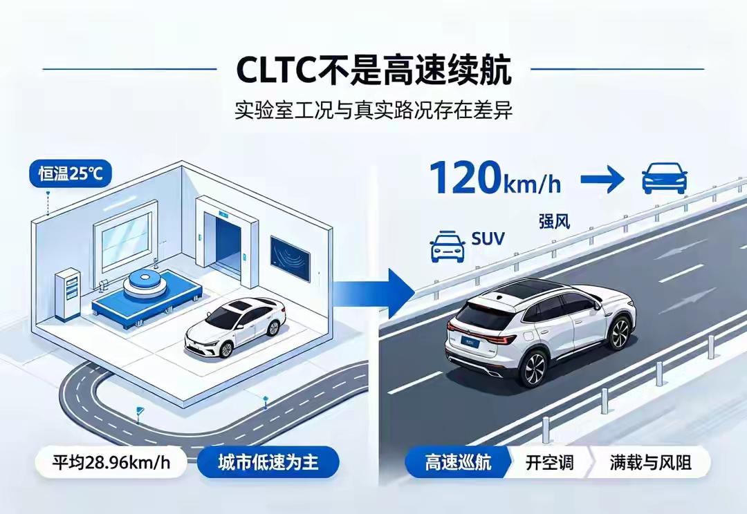 宁德时代官方实锤：跑高速掉电快，真不是电池虚标！120km/h巡航的时候，续航
