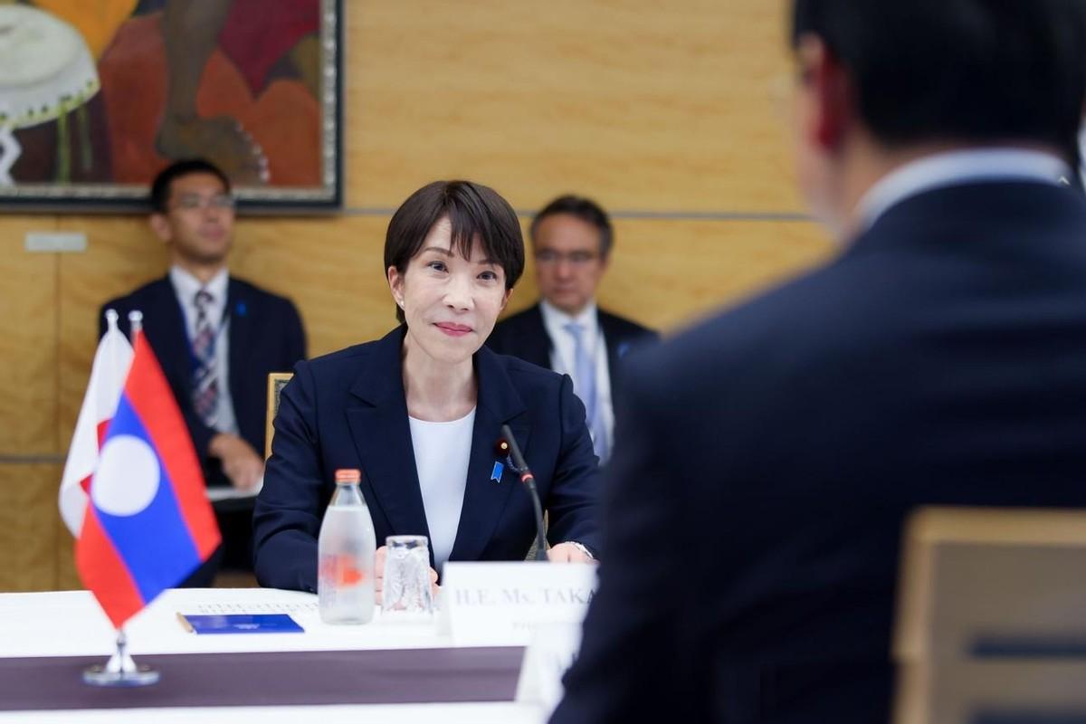 会谈失败，日本难受当地时间6月10日，高市早苗和老挝总理宋赛碰了个面。这场沟通