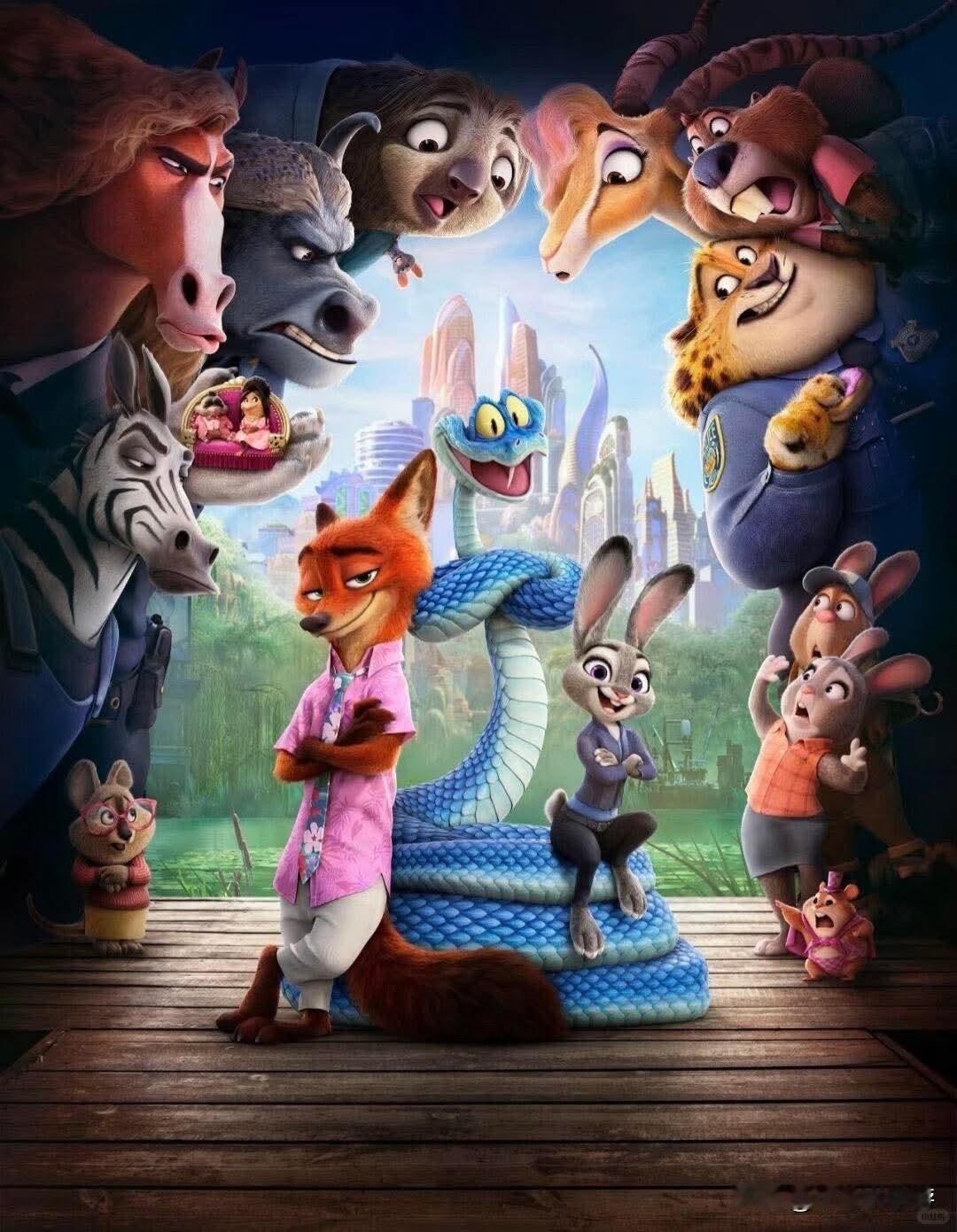 欧美动画电影《疯狂动物城2》票房表现“疯狂”升级！全球首周报收5.564亿