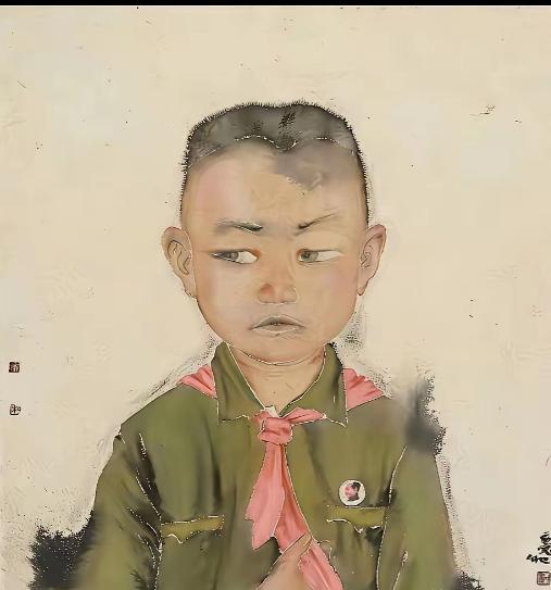 清华美院审美争议还没彻底平息，央美资深教授的一幅《开学》画作，再次刷新大众对顶级