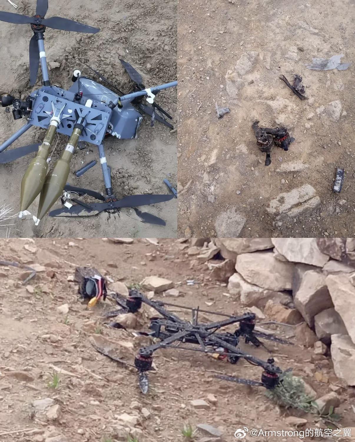 烽火问鼎计划巴基斯坦军队在边境附近击落塔利班的四轴无人轰炸机。