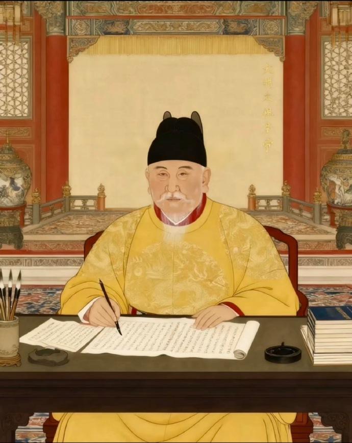 朱元璋是个文盲，当皇帝后为了证明自己“有文化”用力过猛，给子孙取名字搞了一堆生僻