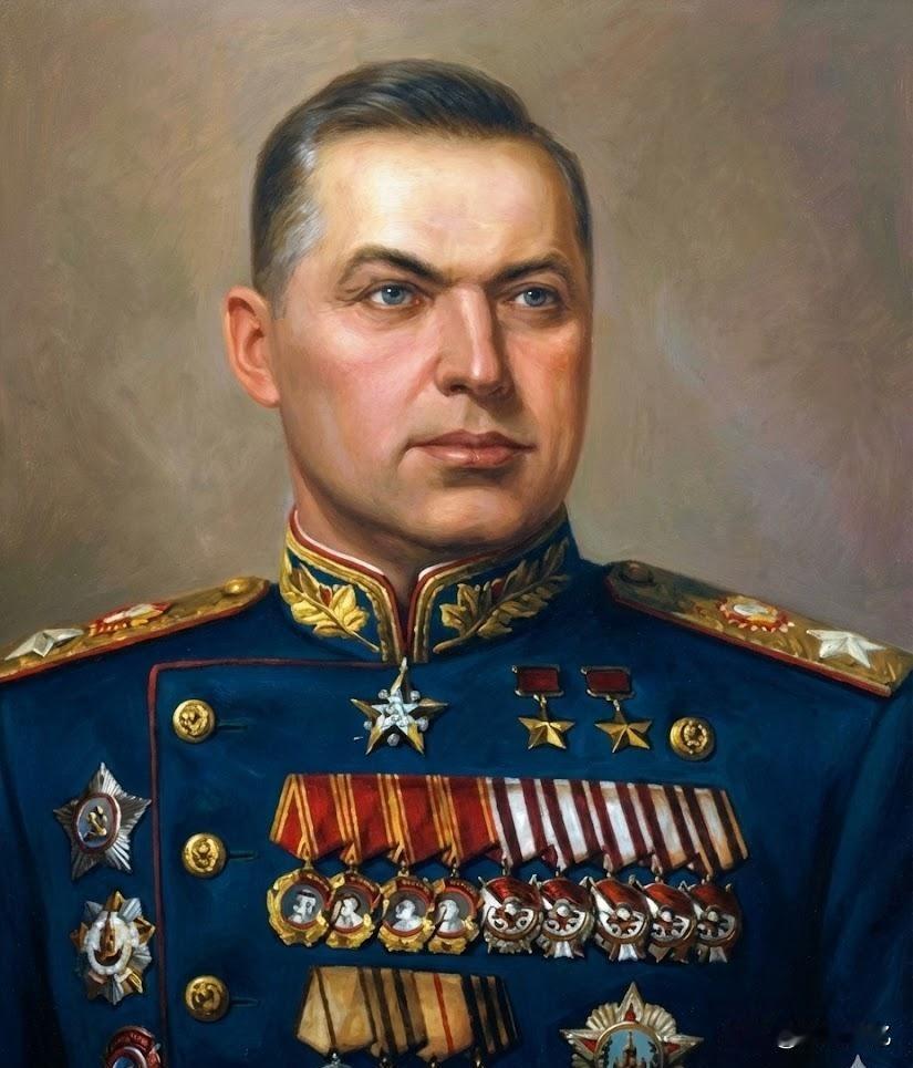 1937年他被敲掉9颗牙齿都没招供，20年后赫鲁晓夫逼他骂斯大林，罗科索夫斯基只