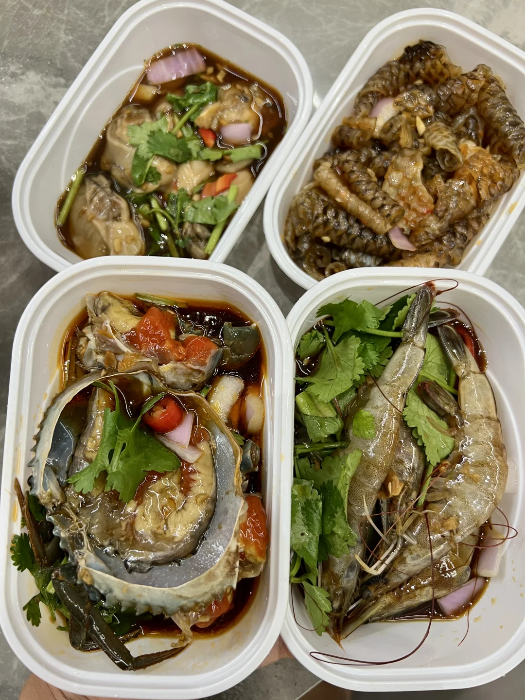 🦀🦐🦪是在厦门也能吃到的潮汕生腌味😋