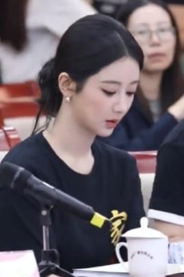 杨紫的座谈会发言杨紫座谈会发言状态《家业》杨紫的座谈会发言状态！真诚通透，句句走
