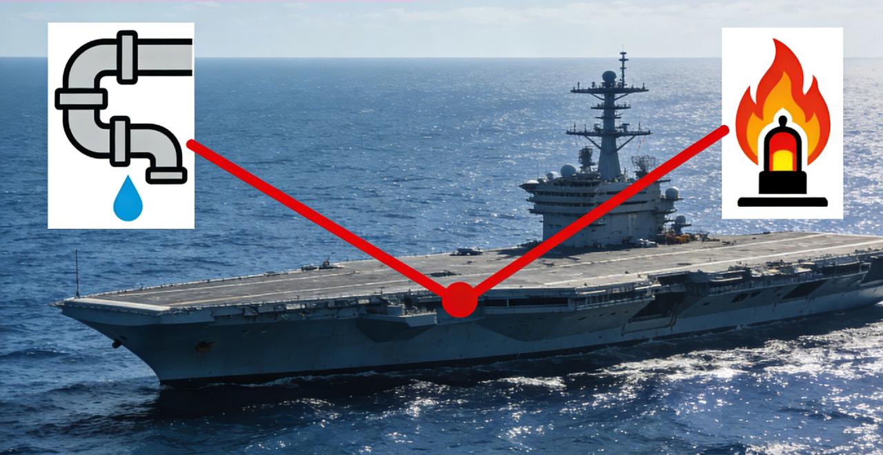 美最强航母的“血泪航海日记”作为美军造价超130亿美元的新一代核动力航母