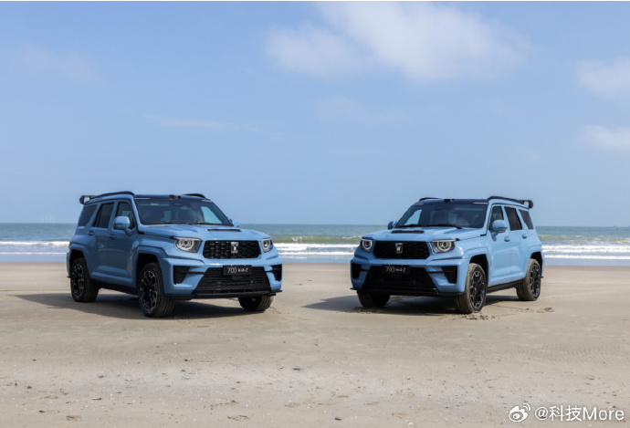 全新坦克700车身采用高强度钢车架，防腐与抗冲击性能突出，电池具备IP68