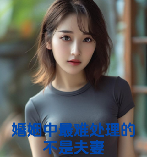 婚姻中最难处理的不是夫妻，而是婆媳