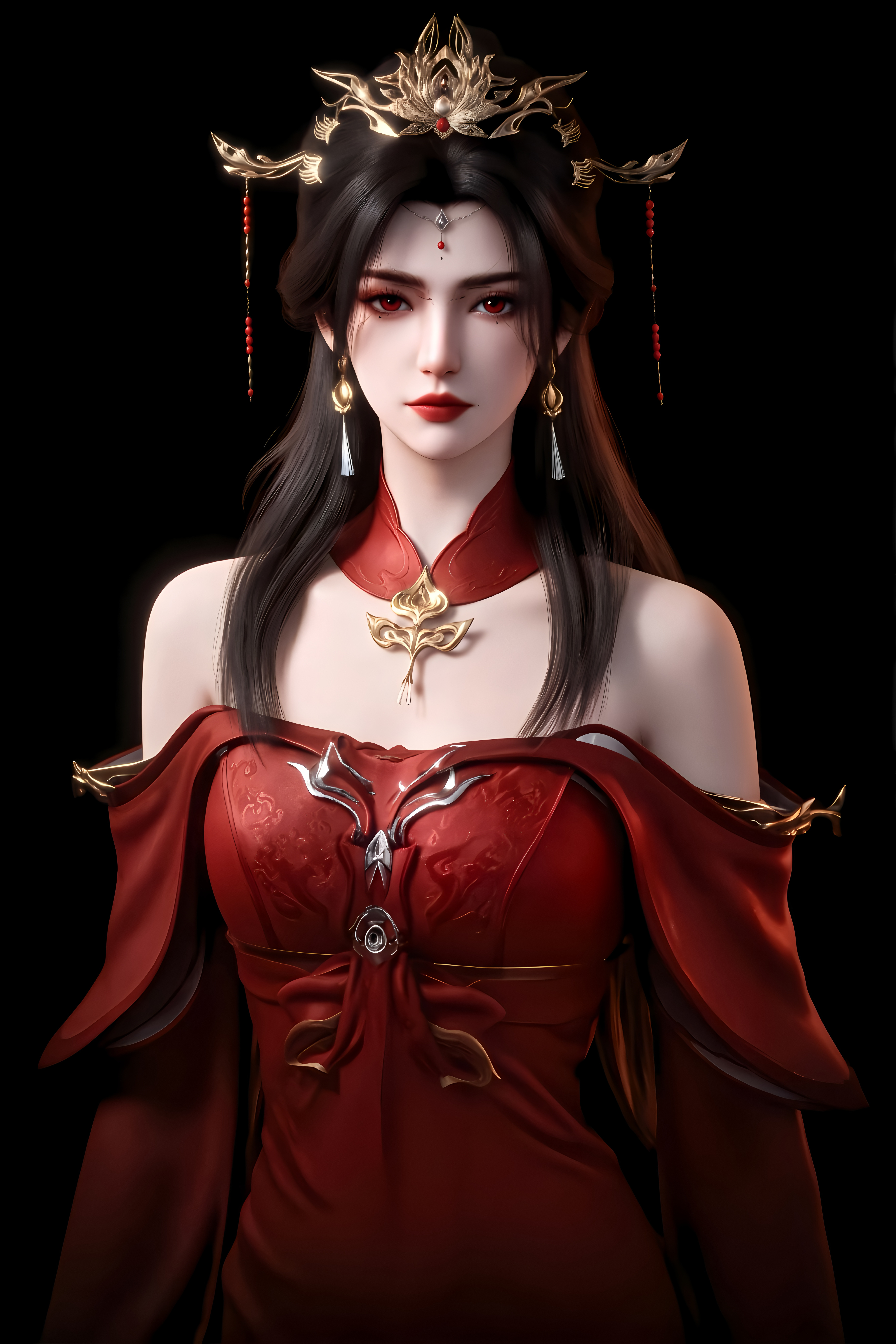 国漫女神｜《仙逆》姚惜雪高清壁纸：被姚惜雪囚禁百年，以血魂丹重生后，又献祭肉身与