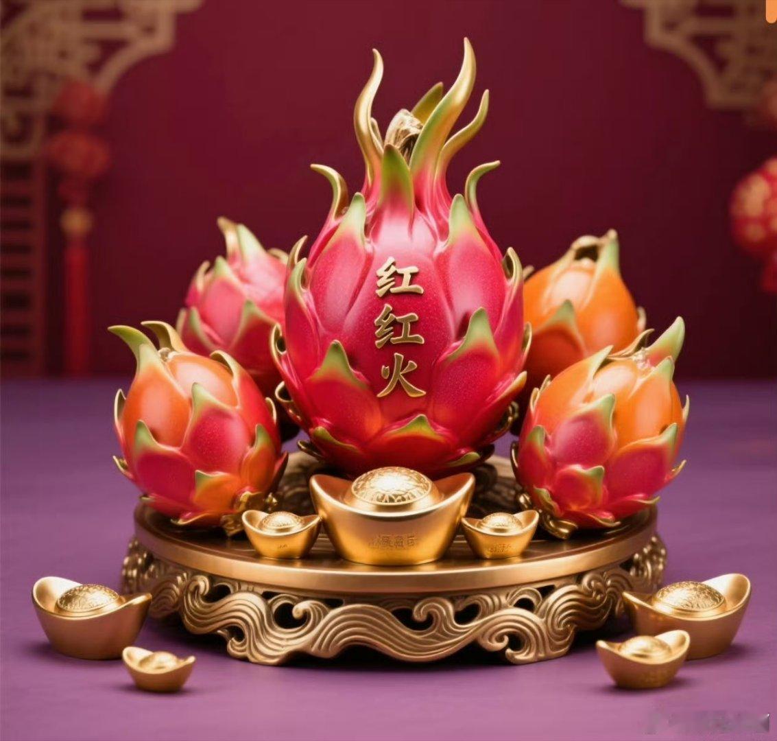 美女富婆们，红红火火的火龙果，是不是可招人稀罕了？有缘看到，说明你的好日子要来了