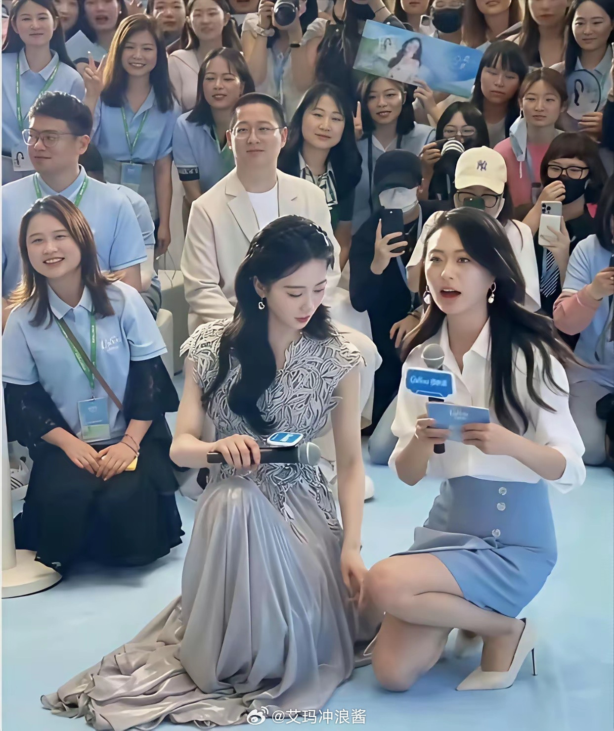 刘诗诗的举动女孩子保护女孩子