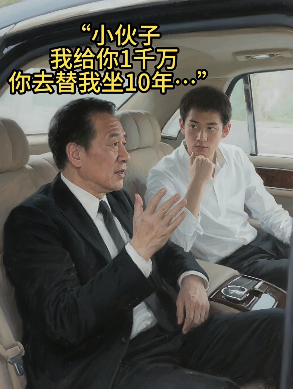 “如果给你一千万坐10年牢，你愿意么”[吃瓜][吃瓜][啤酒]