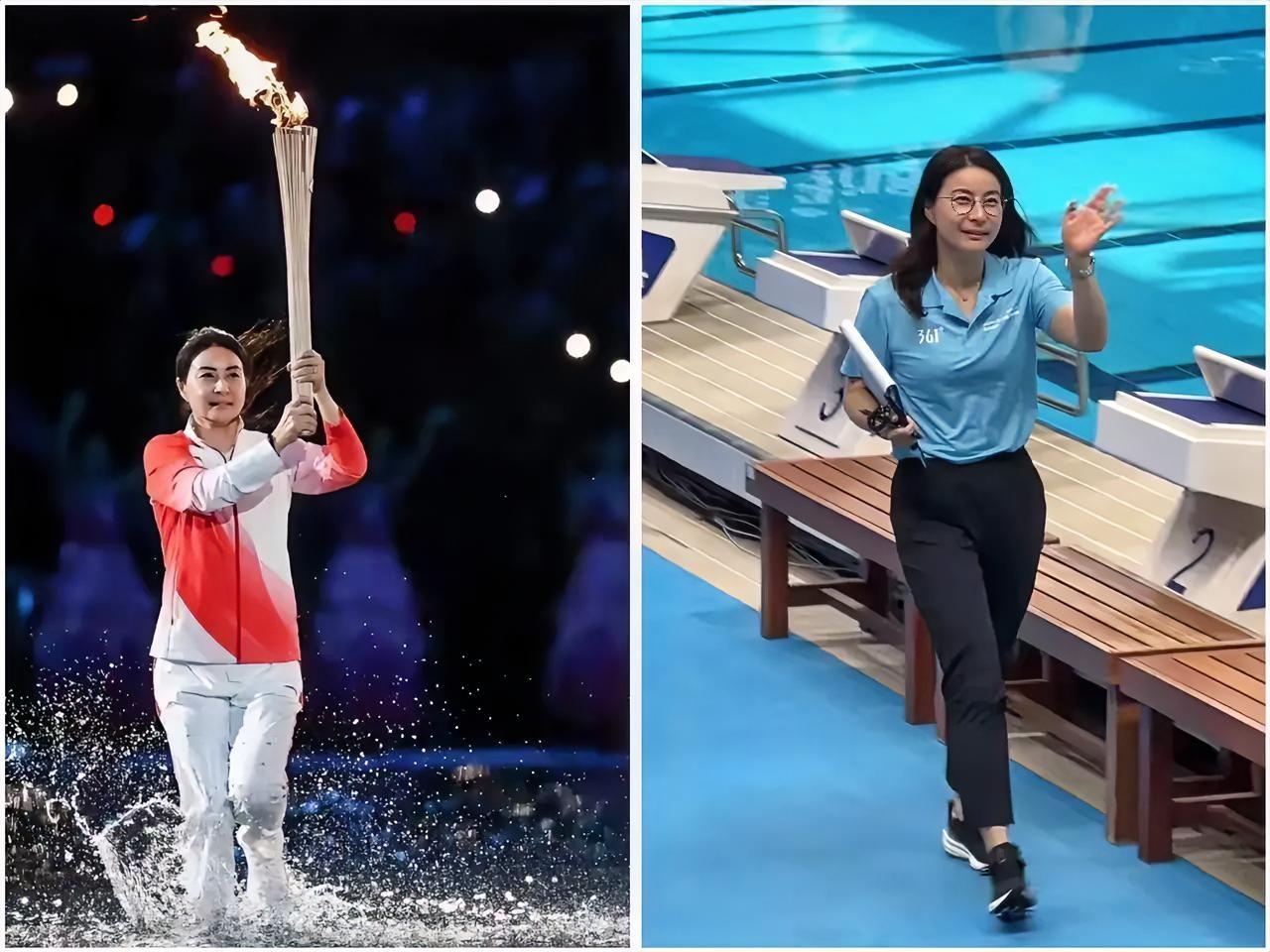 郭晶晶这次当上火炬手让香港的名媛们集体沉默了万万没有想到，不是她们容不下