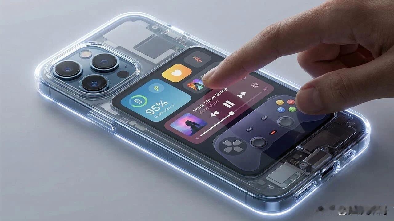 这个手机配件一旦真的问世，真正的无孔、无物理按键的手机也要出世了，不是空穴来风，