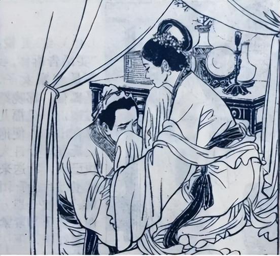 古代，一男子重病，慷慨地对妻子说：“我死后你改嫁或守寡，你来决定，你说说自己的心