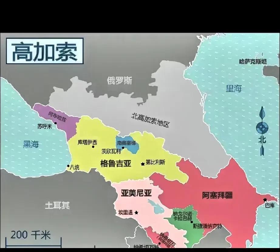 美国这颗“钉子”钉在了西亚，这对周边石油国家极为不利。亚美尼亚与阿塞拜疆在美国