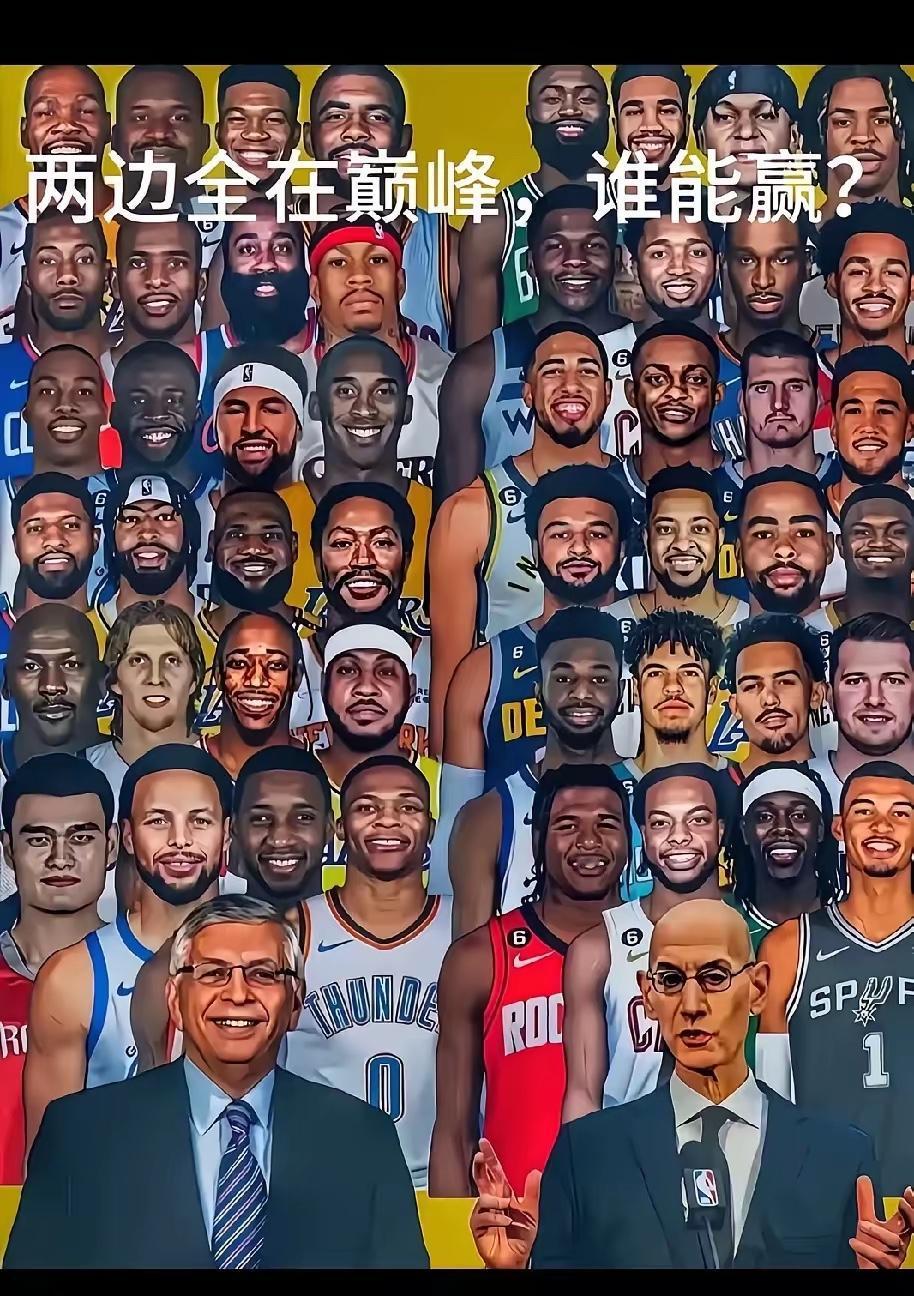 谁能赢？组一套最强首发你怎么组我先来首发科比乔丹小卡浓眉哥姚明