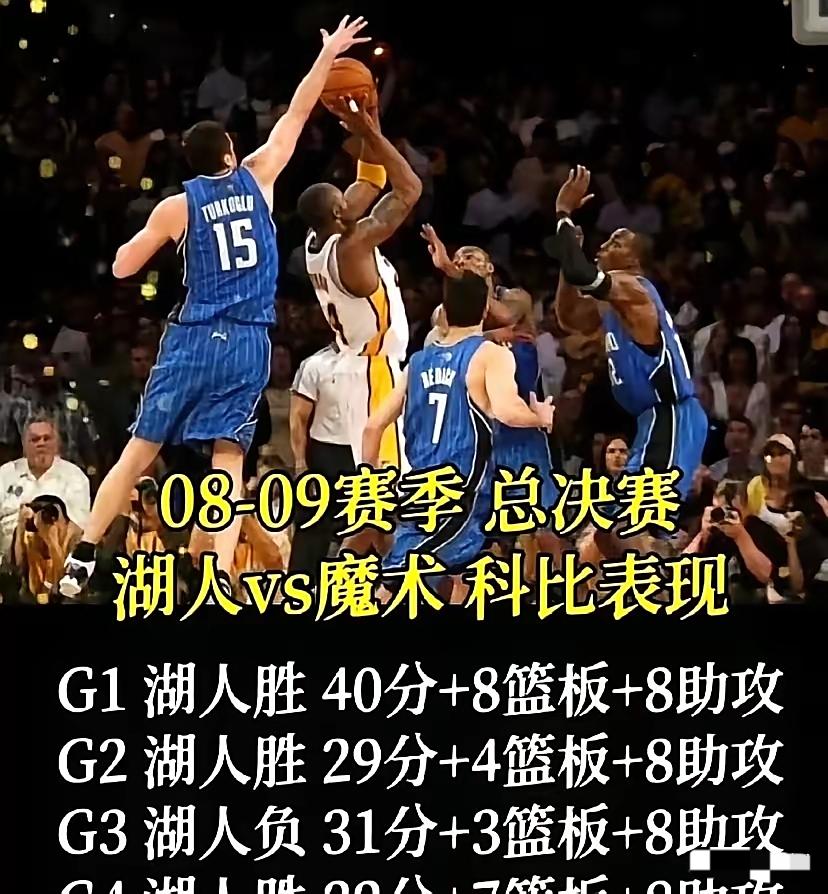 低效得分也能夺冠？科比09年总决赛的“铁血逻辑”