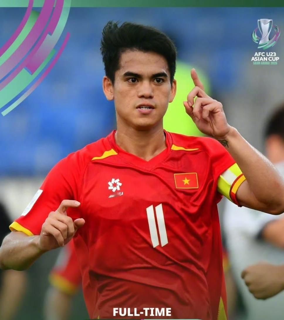 U23亚洲杯，越南1比0击败了东道主沙特，取得小组赛三连胜，以小组头名的身份闯入